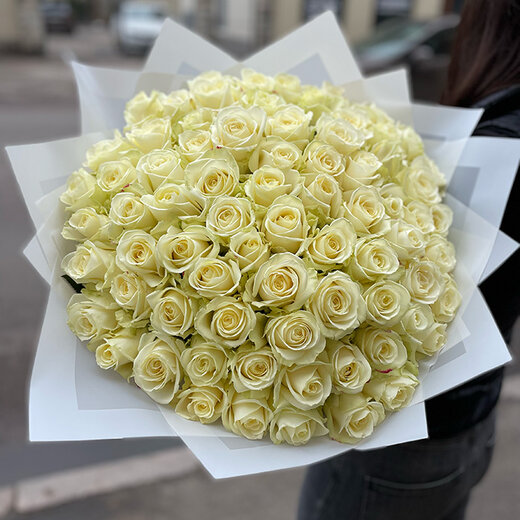 101 balta roze Avalanche