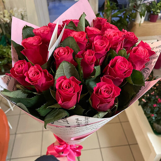 Rožu pu&scaron;ķis Pink Tacazzi