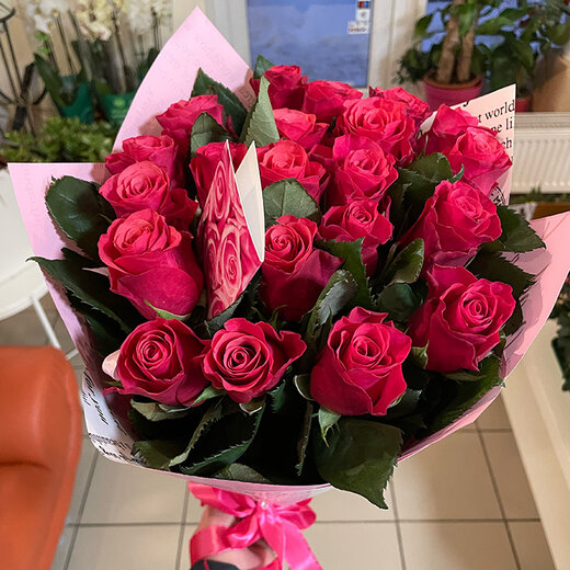 Rožu pu&scaron;ķis Pink Tacazzi