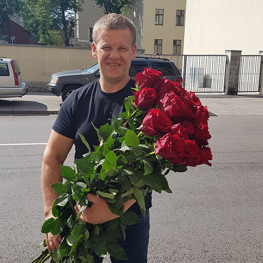 Sarkanas premium rozes Explorer 