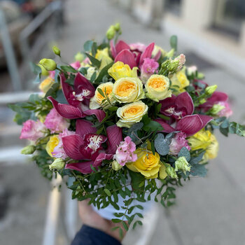 Ziedu kompozīcija kastītē Nr.11