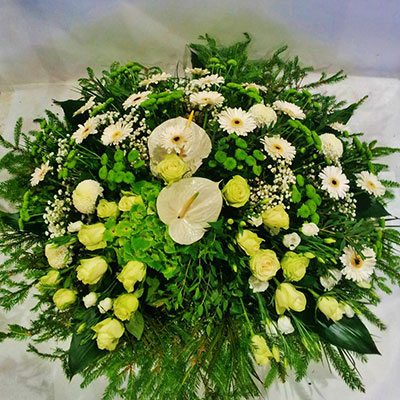 Funeral wreath with delivery in Riga - Rīgas Ziedi