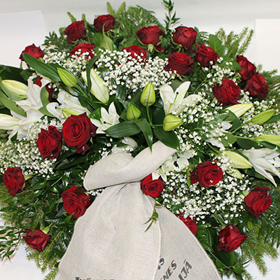 Funeral wreath with delivery in Riga - Rīgas Ziedi